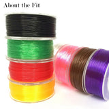 Fit 1.0mm 200M Crystal Elastic Stretch Strings Beading Cords