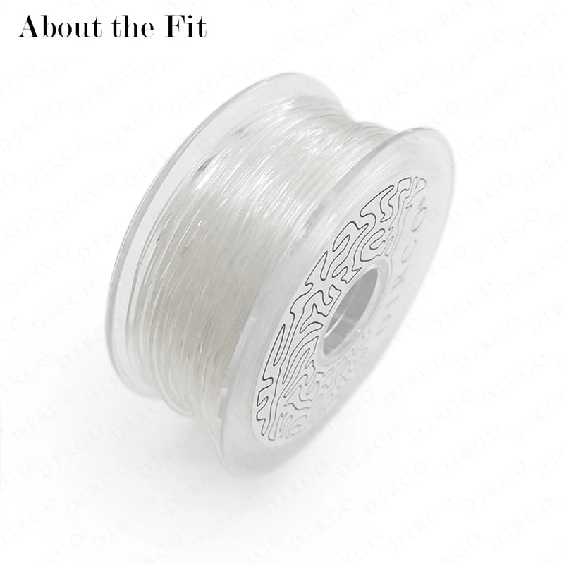 Fit 1.0mm 200M Crystal Elastic Stretch Strings Beading Cords