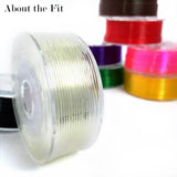 Fit 1.0mm 200M Crystal Elastic Stretch Strings Beading Cords