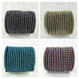 Metal Mesh Tube Cords Wire Bands HandCraft Collar Necklace