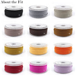 Fit 1mm 5M Milan Braided Silk-Like Cords DIY Jewelry Accessories