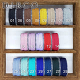 Fit 1mm 5M Milan Braided Silk-Like Cords DIY Jewelry Accessories