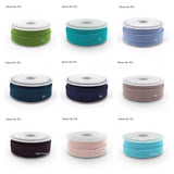 Fit 1mm 5M Milan Braided Silk-Like Cords DIY Jewelry Accessories