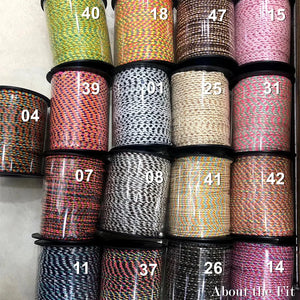2mm 30M Cotton Cords Twisted Thread Macrame Earring Making Beading Lace