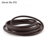3mm 2M Sutural Leather Cord for Jewelry Making