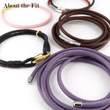 3mm 2M Sutural Leather Cord for Jewelry Making