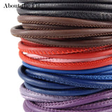 3mm 2M Sutural Leather Cord for Jewelry Making