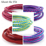 Fit 3mm 2M Braided Metal Wire Mesh Cords Jewelry Bands Crafting Collar Making