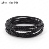 Fit 3mm 2M Braided Metal Wire Mesh Cords Jewelry Bands Crafting Collar Making