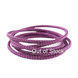 Fit 3mm 2M Braided Metal Wire Mesh Cords Jewelry Bands Crafting Collar Making