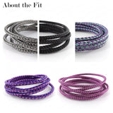 Fit 3mm 2M Braided Metal Wire Mesh Cords Jewelry Bands Crafting Collar Making