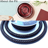 5mm 1Meter Round Leather Cords Braided Real Leather Nappa Jewelry