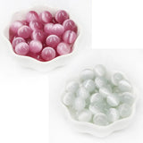 68pcs Colored CAT'S Eye Stone Loose Beads DIY Jewelry Accessories