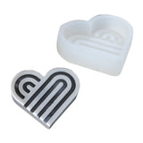 Abstract Architectural Resin Moulds Rainbow Arch Candle Mold