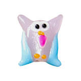 Abstract Cartoon Owl Flat Glass Beads DIY Beaded Material Accessories
