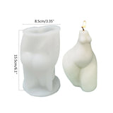 Abstract Human Women Body Candle Epoxy Resin Mold