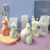 Human Women Body Candle UV Crystal Resin Mold