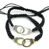 50 Degrees Gray Handcuffs Bracelet European and American Hand Woven Bracelet