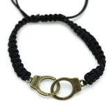 50 Degrees Gray Handcuffs Bracelet European and American Hand Woven Bracelet