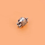 S925 Sterling Silver Antique Thai Silver Elephant Pendant