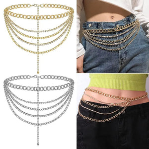 Harajuku Gothic Keychain Heavy Duty Waist Hook Chain