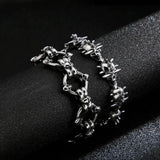 Punk Star Style Stainless Steel Bracelet for Men