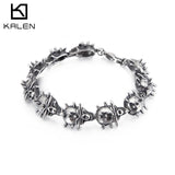 Punk Star Style Stainless Steel Bracelet for Men