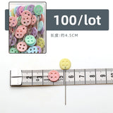 100Pcs Dressmaking Pins Stainless Steel