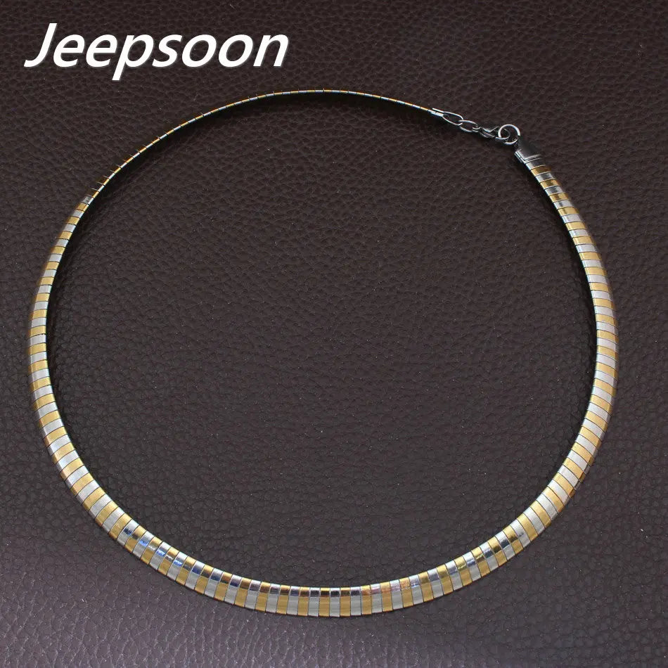 Romantic Plated Torques Necklaces for Women