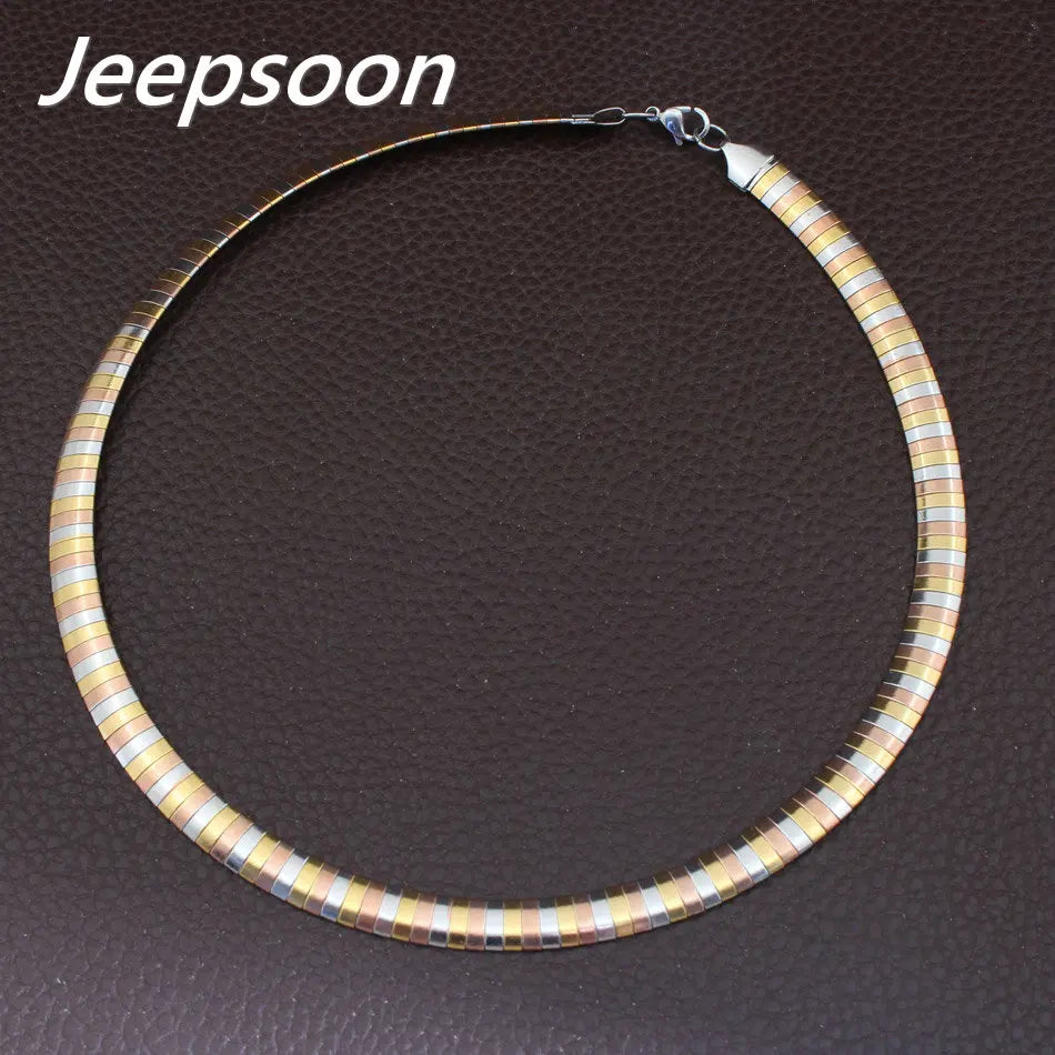 Romantic Plated Torques Necklaces for Women