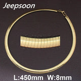 Romantic Plated Torques Necklaces for Women