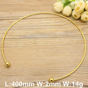 Romantic Silver Torques Necklace for Women