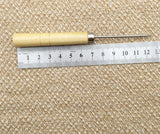 Leather Awl Wooden Handle Tool Drill Tailoring Accessories