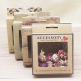 Thank You Marbling Wedding Party Candy Cookies Window Box 20/50pcs Brown/White