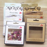 Marbling Thank You Wedding Party Candy Window Box 20/50pcs