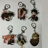 Ace Attorney Asougi Kazuma Acrylic Keychain Keyring Strap