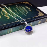 One Piece Anime Ace Necklace for Women Men, Rotating Pendant Chains Choker Colla