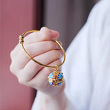 Cloisonne Bracelet Antique Style Palace Retro Bracelet Hand Jewelry