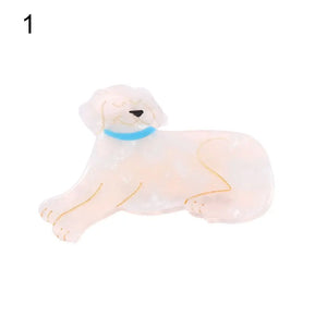Corgi Shark Clip French Hair Claw for Women