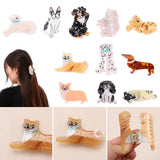 Corgi Shark Clip French Hair Claw for Women