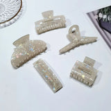 Acetate Mermaid Hair Clip Hair Claw Barrettes Crab Hairpins Hair Accessories