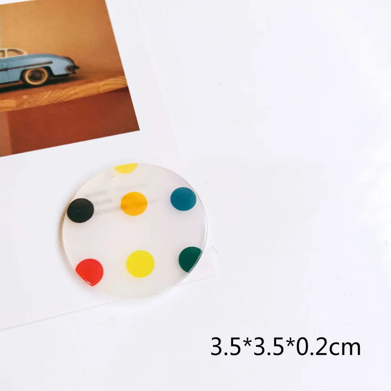 Acetic Acid Eardrop Loop Earrings & Pendant DIY Material