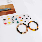 Acetic Acid Eardrop Loop Earrings & Pendant DIY Material