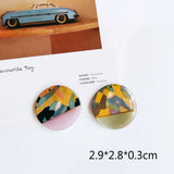 Acetic Acid Earring Accessories Pendant Necklace 4pcs