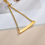 Acheerup Engraved Name Date Chain Bracelet for Women Kids