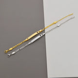 Personalized Engrave Name Date Baby Bracelet