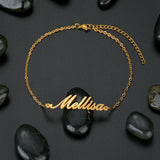 Personalized Name Stainless Steel Anklet For Women Men