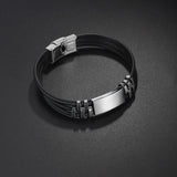 Customized Engrave Name Date Bracelet for Women