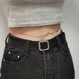 Personalized Multiple Names Waist Chain Women Birthstone Body Chain