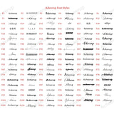 Acheerup Personalized Name Necklace Stainless Steel Letter Pendant Jewelry